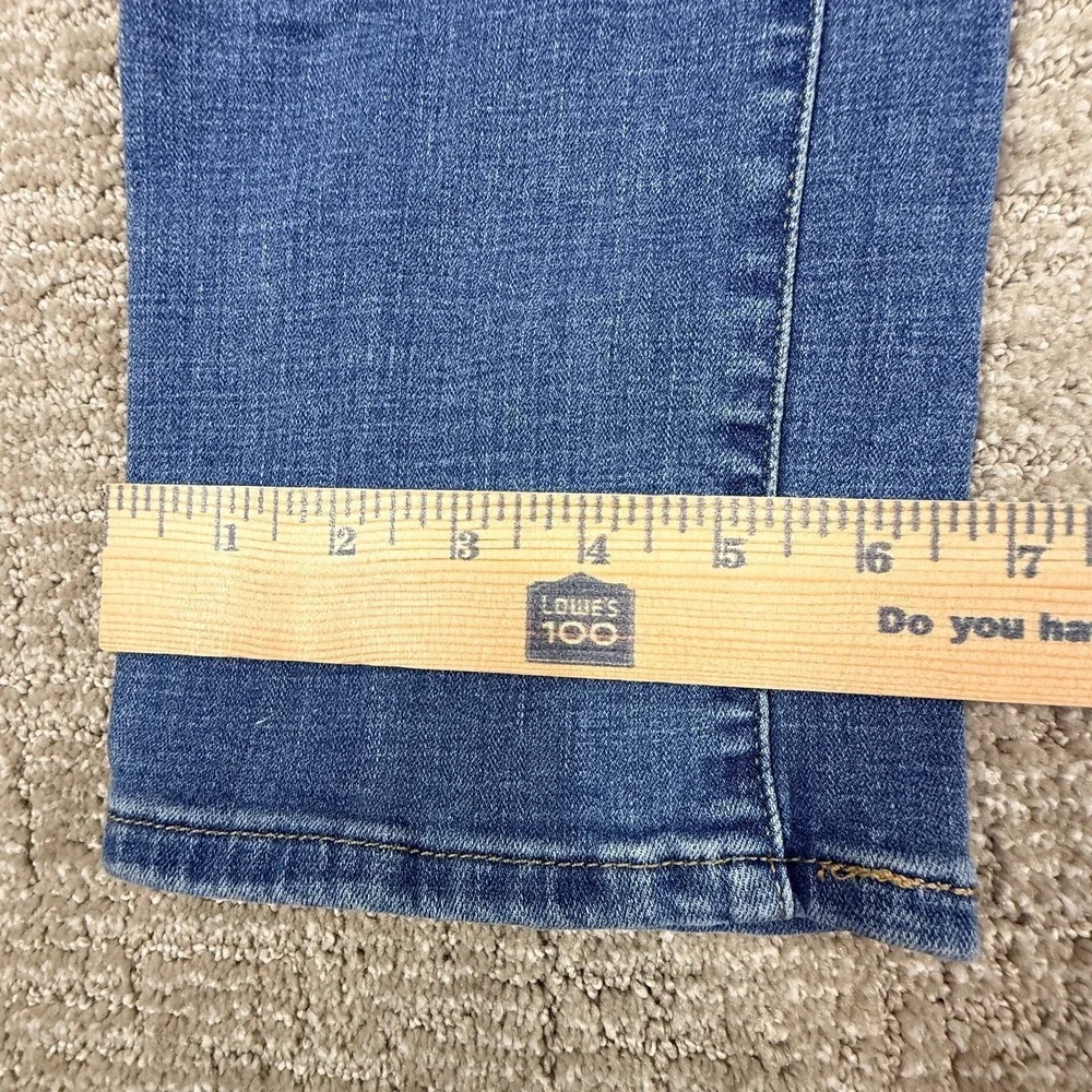 Levi's‎ 314 Shaping Straight Women's Jeans W29 L32 Blue Mid Rise Stretch Denim